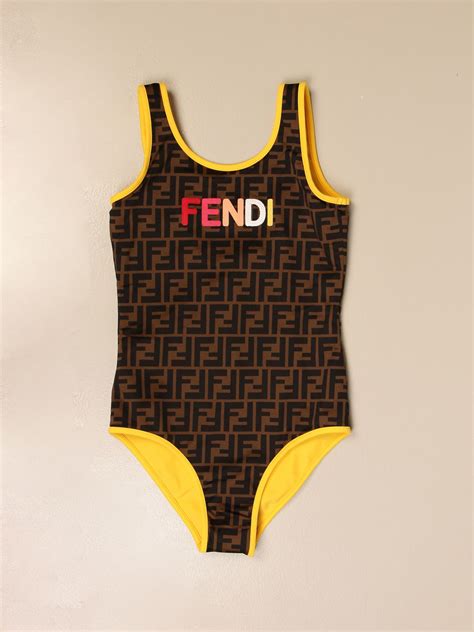 fendi kidswear|fendi toddler swimsuit.